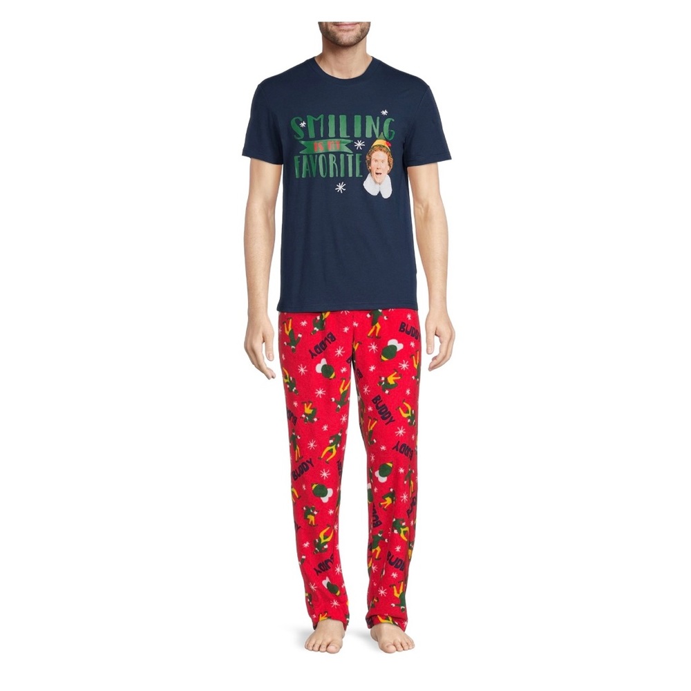 Buddy the ELF Men’s Pajama Set, 2 Piece